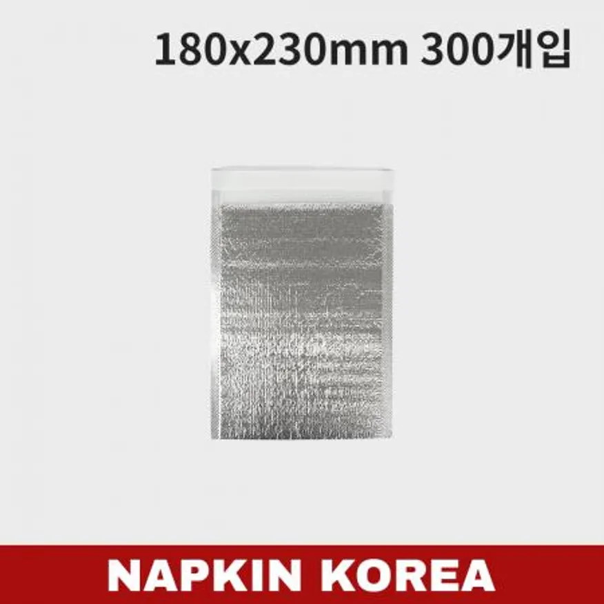 은박 보온보냉팩 18x23 300개입 이미지