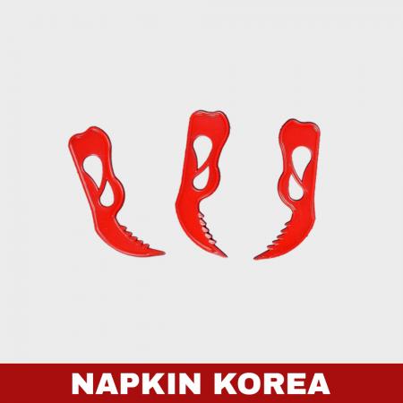 미니 랩칼 빨강 5000개입