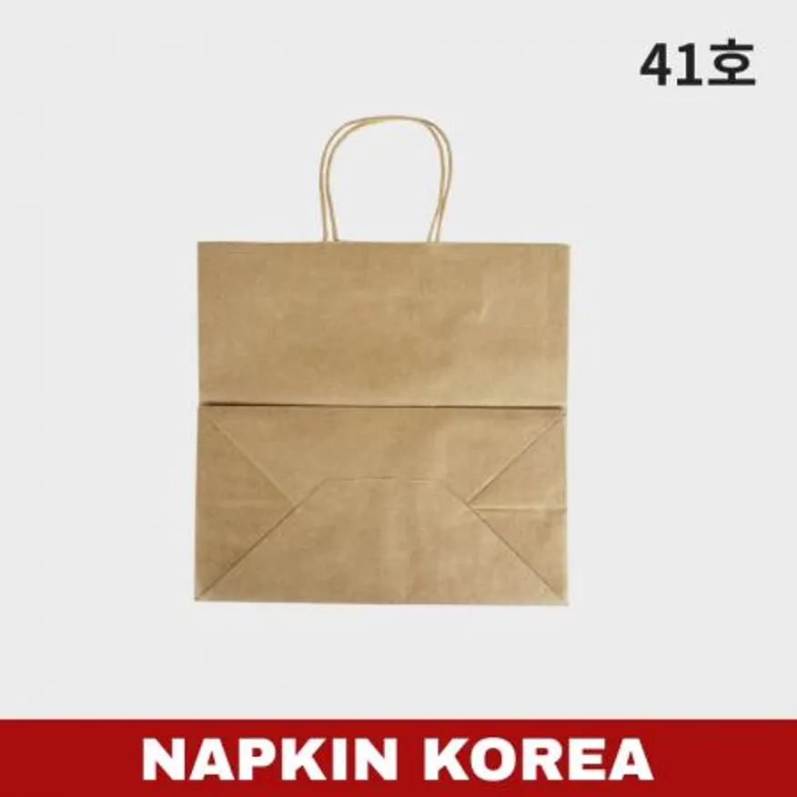 크라프트 무지 옵셋쇼핑백 41호 200개입 이미지