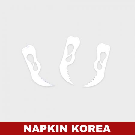 미니 랩칼 흰색 5000개입