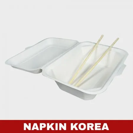 대나무 젓가락 크라프트지 포장 7인치 3000개입 이미지