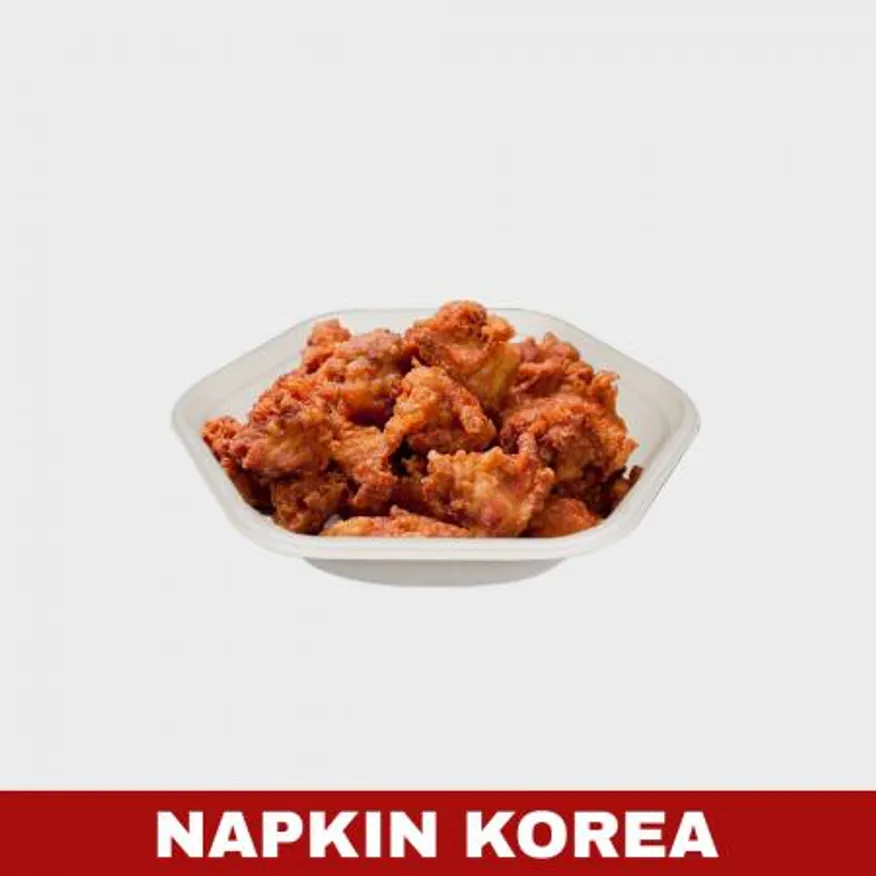 육각 펄프용기 소 (용기+PET 뚜껑) 세트 300개입 이미지