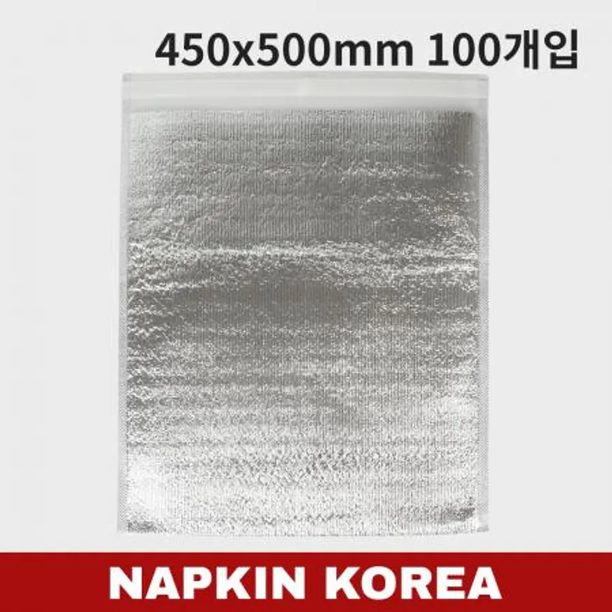은박 보온보냉팩 45x50 100개입 이미지