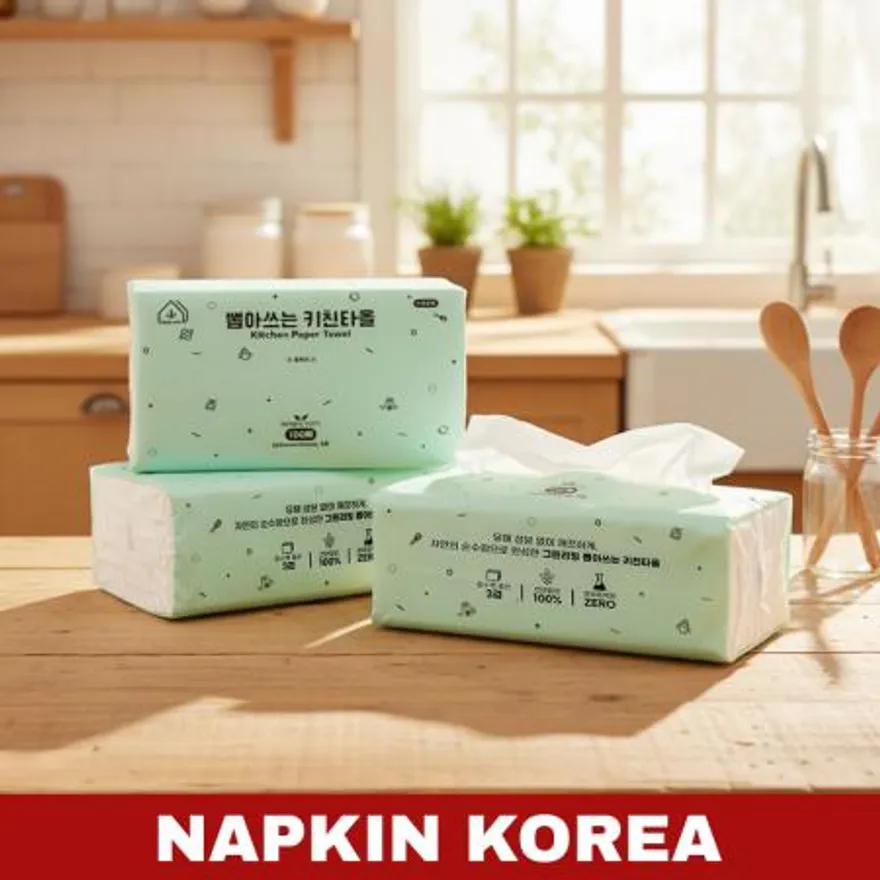 그린리빙 뽑아쓰는 키친타올 900매입 이미지