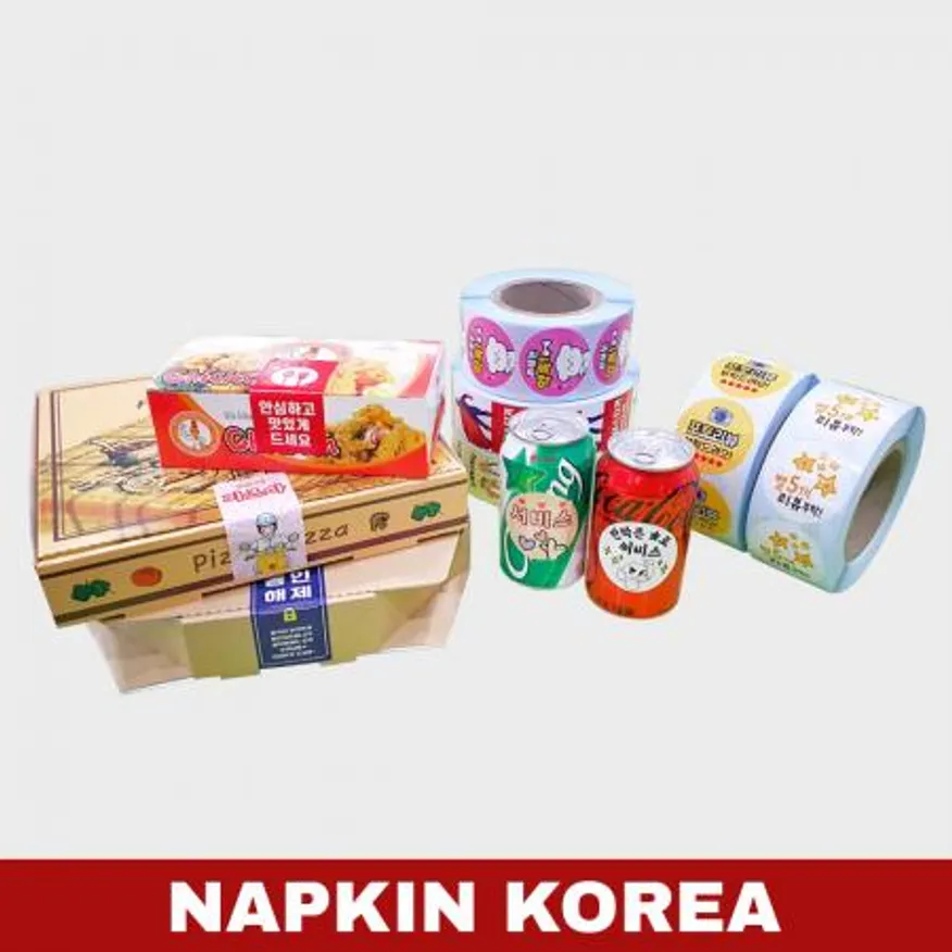 롤 배달스티커 리뷰 44종 (리뷰약속D) 1000매 이미지