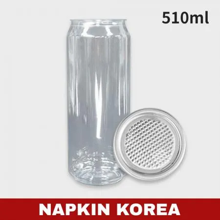 PET 투명캔 YQ500 세트 100개입