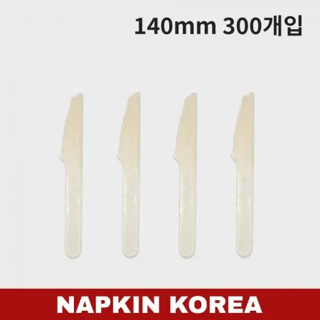 우드나이프 벌크포장(140mm) 300개입