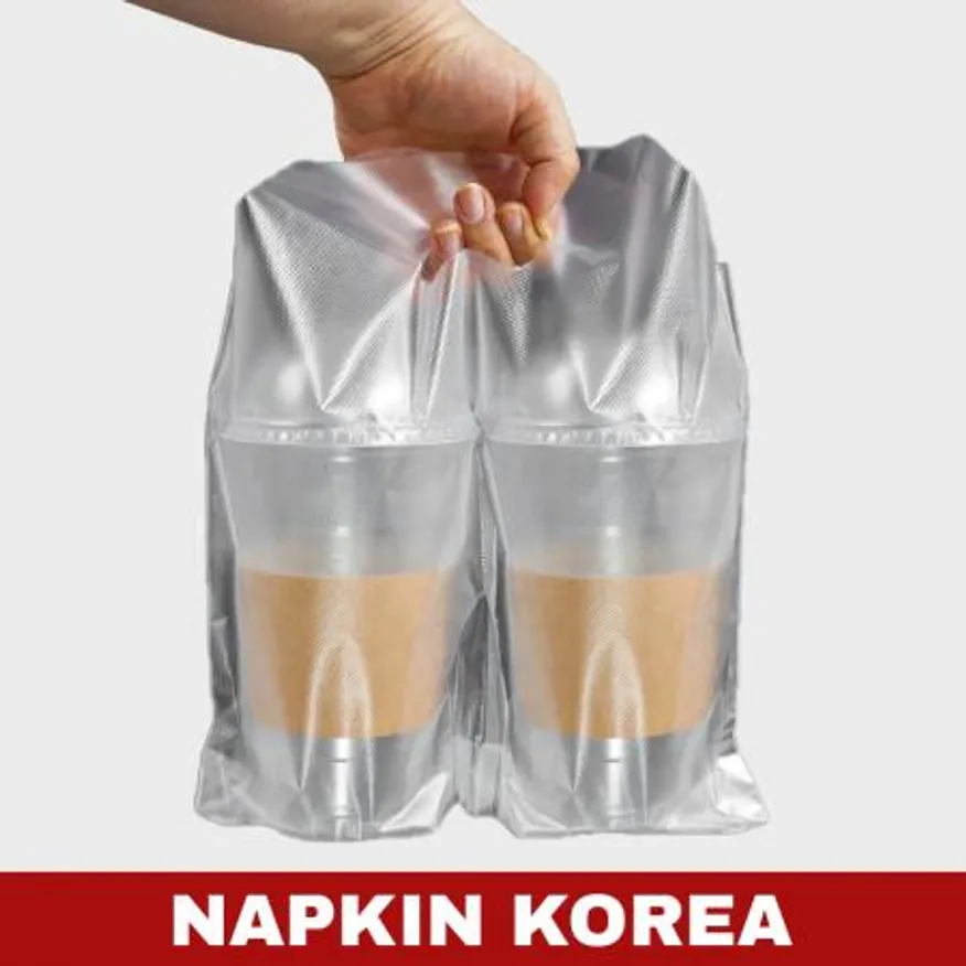 32온스용 2구 비닐 캐리어 1000매입 이미지