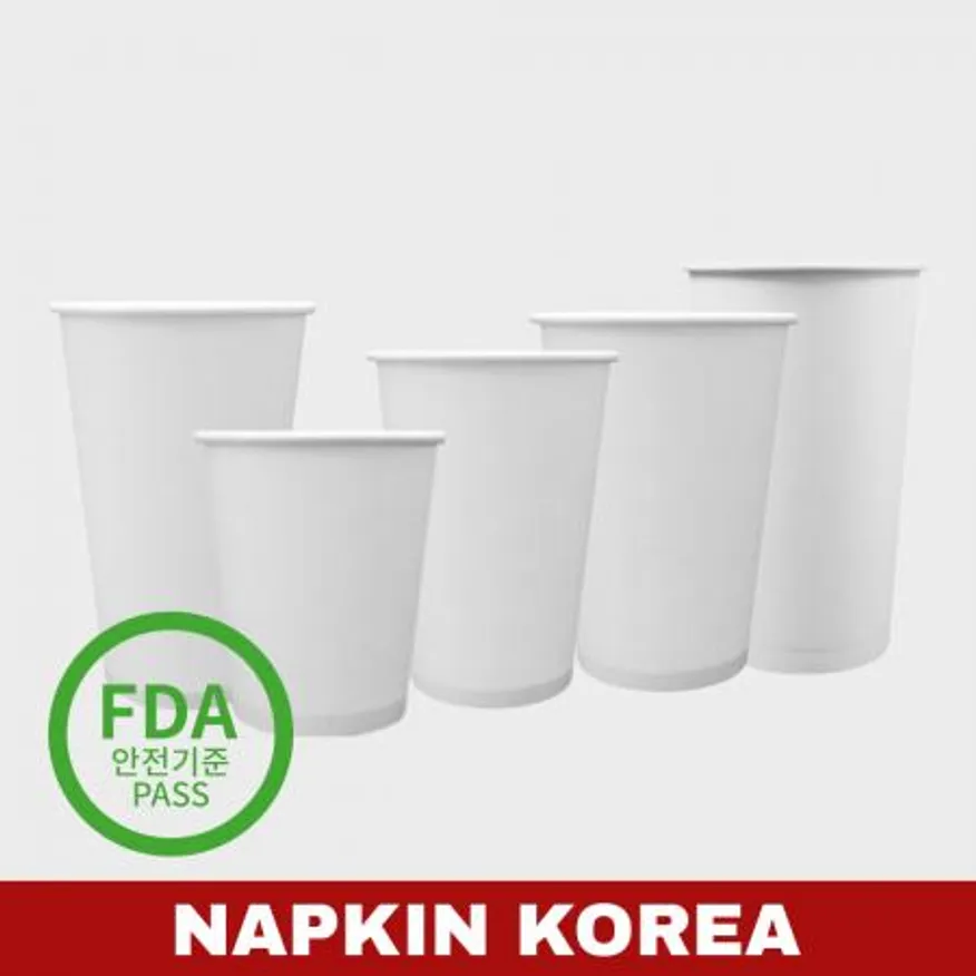 무지 친환경 종이컵 (고급형) 13oz 1000개입 이미지