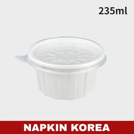 FP 95파이 다용도컵 소 화이트 (용기+뚜껑) 세트 1000개입
