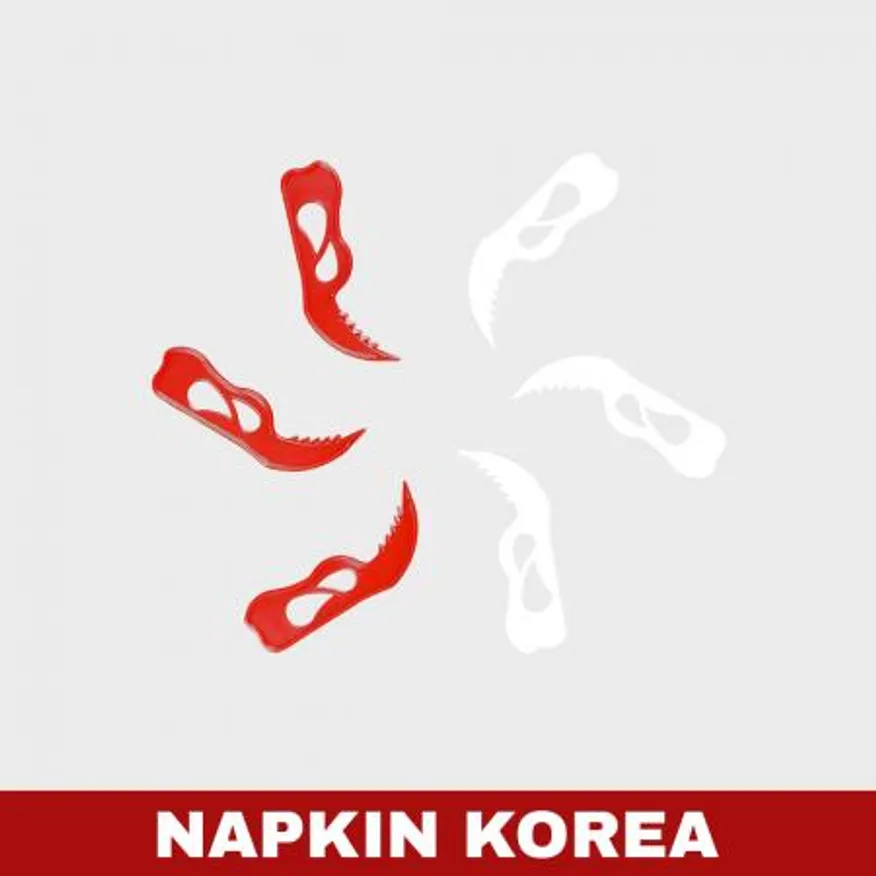 미니 랩칼 빨강 5000개입 이미지