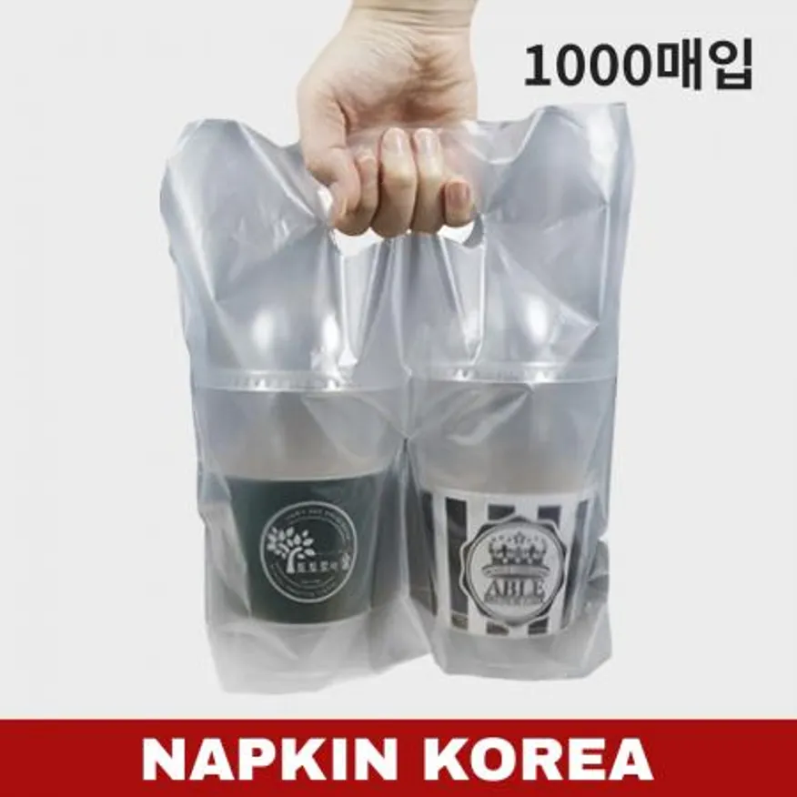 2구 비닐 캐리어 1000매입 이미지