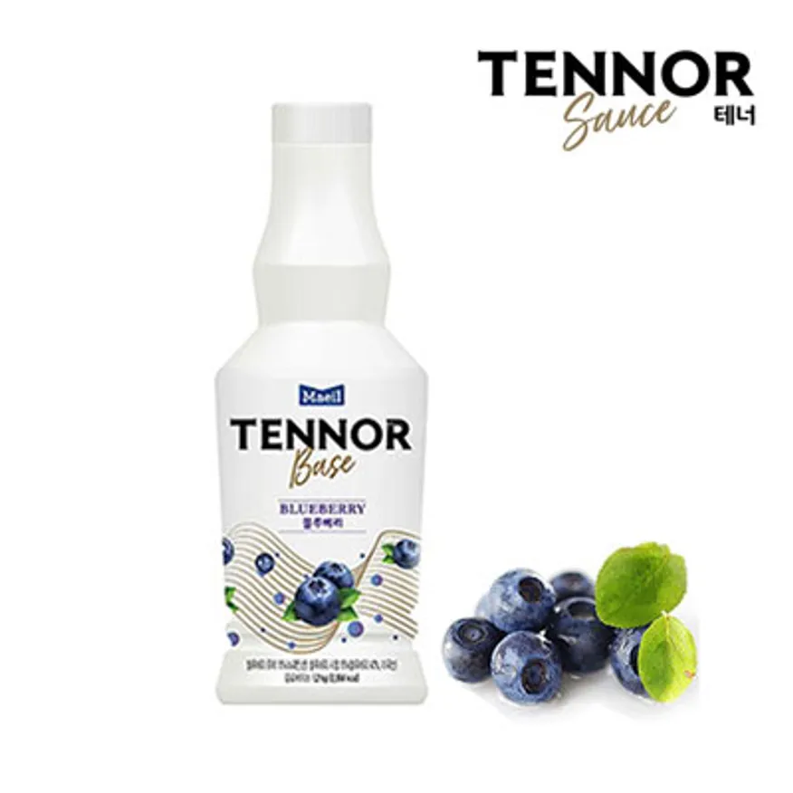 매일유업 테너 음료베이스 블루베리 1.2kg 1개 이미지