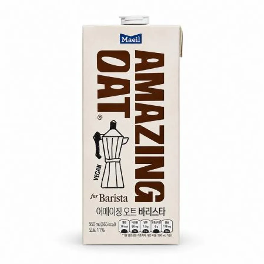 매일유업 어메이징오트 바리스타 950ml 1팩 라떼 이미지