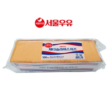 서울우유 체다 슬라이스 치즈 1800g 1개