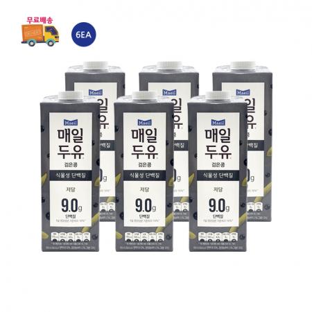 [무료배송] 매일두유 검은콩 950ml 6개 저당