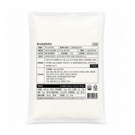 로젠 허니리코타 1KG 1개