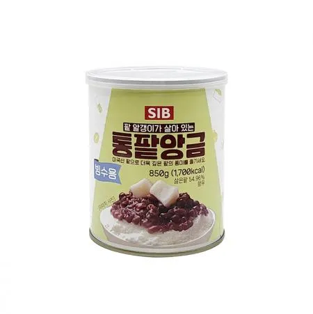 선인 빙수용 통팥앙금 850g 1개 (박스포장) 미니 붕어빵 단팥죽