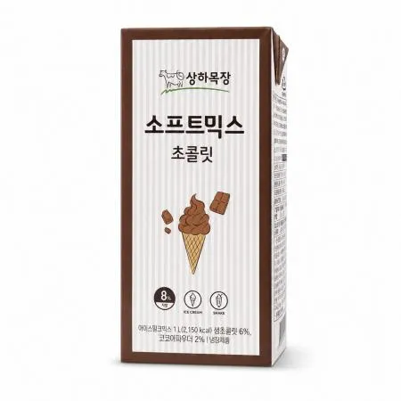 매일 상하목장 소프트믹스 초콜릿 1L 1개