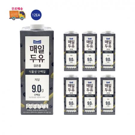 [무료배송] 매일두유 검은콩 950ml 12개 저당