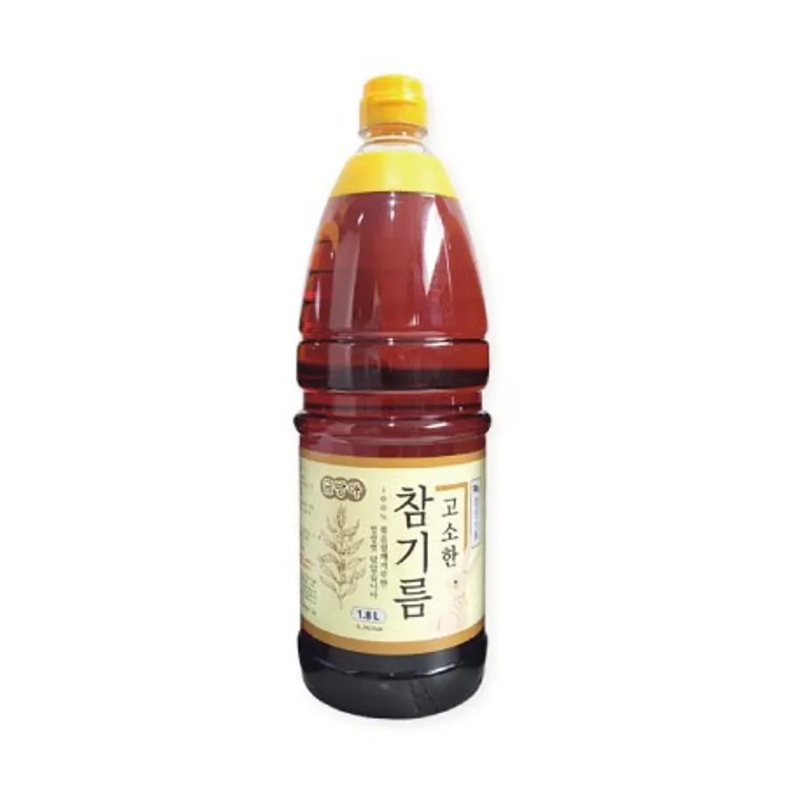 금방아 고소한 참기름 1.8L 이미지
