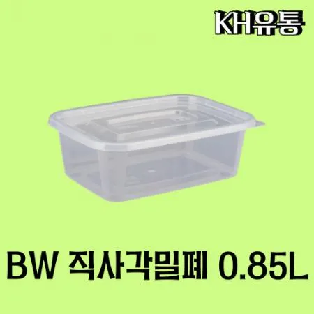 KH 사출 직사각밀폐용기 삼계탕용기 다용도용기 0.85L 300SET