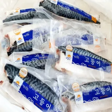 업소용 노르웨이 고등어 필렛 선망 15kg 특대 사이즈 (각 180g 내외, 80~90팩)