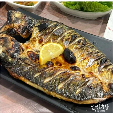 업소용 노르웨이 고등어 선망 최상급 30미 대 사이즈 (각 300g~380g) 이미지