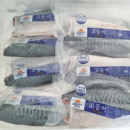 업소용 노르웨이 고등어 필렛 선망 5kg 대 사이즈 (각 140g 내외, 30~35팩)