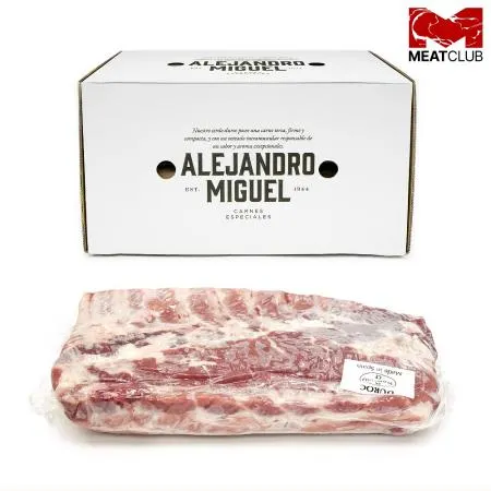 [냉동] 돼지뼈삼겹살_스페인_원물_1kg_알레한드로듀록