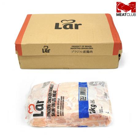 [냉동] 닭정육 닭다리살_브라질_원물_1kg_라LAR