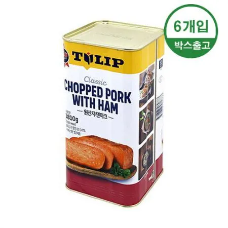 농심 튤립햄(A) 춉트햄 1.81kg*6