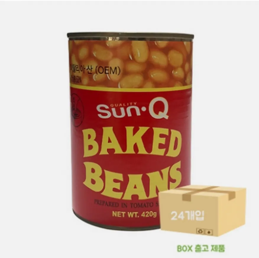썬큐 베이키드빈스420g x 24입 (BOX) 이미지