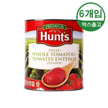 헌트 토마토 홀 2.89kg x 6개입 [BOX]