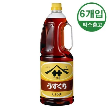 야마사 우스구찌 (국간장) 1.8L x 6개입 [BOX]