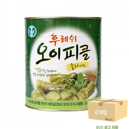 일가후레쉬오이피클(슬)3kg x 6입 [BOX/무료배송]