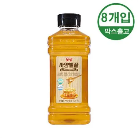 꽃샘 사양벌꿀 2kg x 8개입 [BOX]