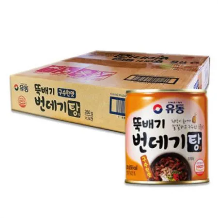 유동 번데기탕(구수한맛) 280g 1박스(24개입)