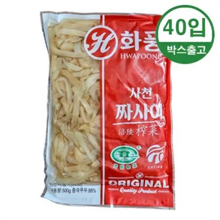 화풍 사천 짜사이 500g x 40개입 [BOX]