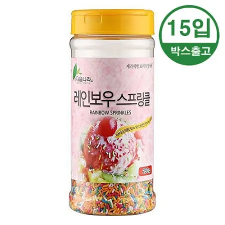 이슬나라 레인보우 스프링클 270g x 15개입 [BOX]