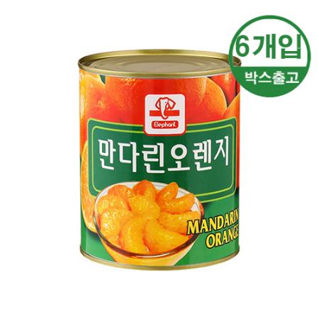 코끼리 만다린 오렌지(명진 밀감) 3kg x 6개입 [BOX]