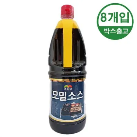 초담원 모밀소스 1.8L x 8개입 [BOX]
