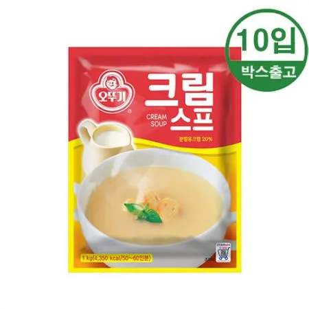 오뚜기 크림스프 1kg x 10개입 [BOX]
