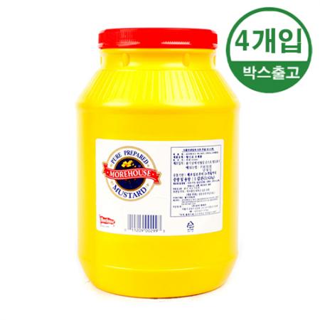 모아하우스 머스타드 3.628kg x 4개입 [BOX]