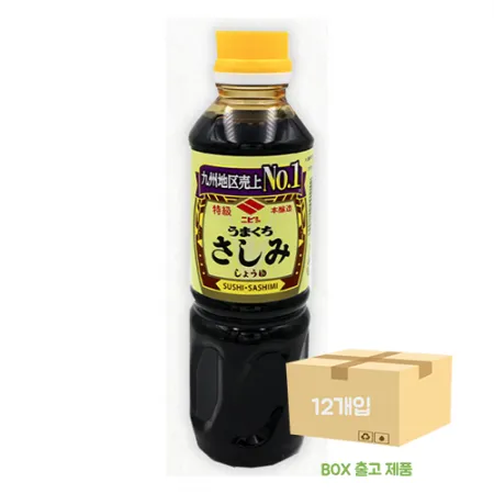 니비시 사시미간장360mL x 12입 [BOX/무료배송]