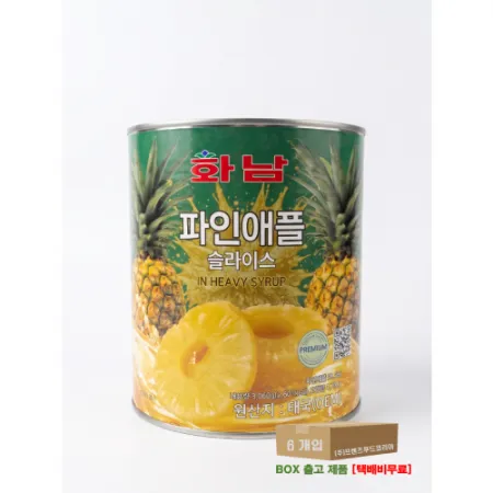 화남 파인애플(슬) 3.06kg*6개입 [BOX]