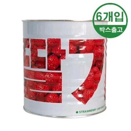 가림 딸기잼 3kg x 6개입 [BOX]