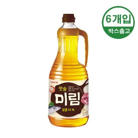 롯데 미림 1.8L x 6개입 [BOX]
