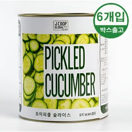 제이쿱 오이피클 슬라이스 3kg x 6개입 [BOX]
