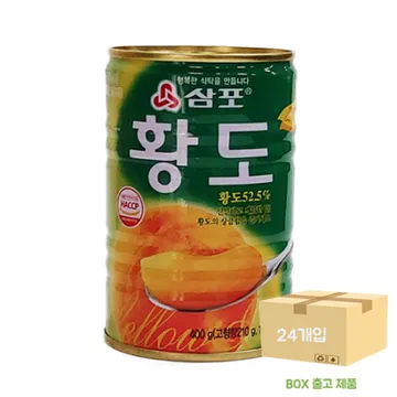 삼포황도(슬)400g x 24입 [BOX/무료배송]